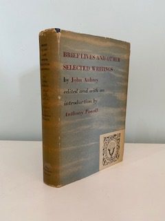 AUBREY, John - Brief Lives and Other Selected Writings