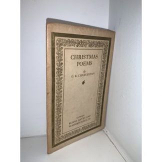 CHESTERTON, G.K - Christmas Poems