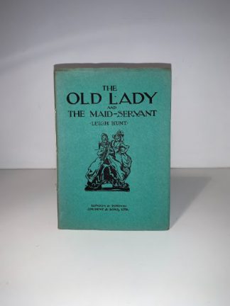 HUNT, Leigh - The Old Lady And The Maid Servant