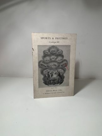 Unknown - Sports And Pastimes: A Catalouge Of Books And Illustrations Relating To Sports