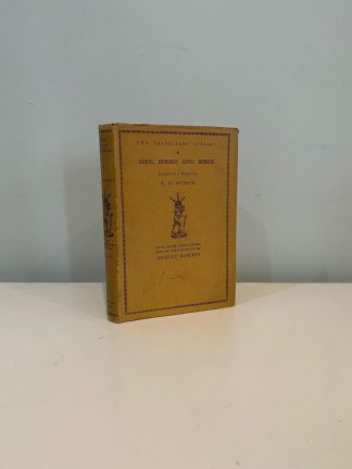 HUDSON, W. H. - Men, Books and Birds