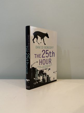 BENIOFF, David - The 25th Hour SIGNED