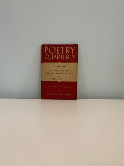 JENNETT, Sean - Modern Poetry And The Ordinary Man (Poetry Quarterly Autumn 1946)