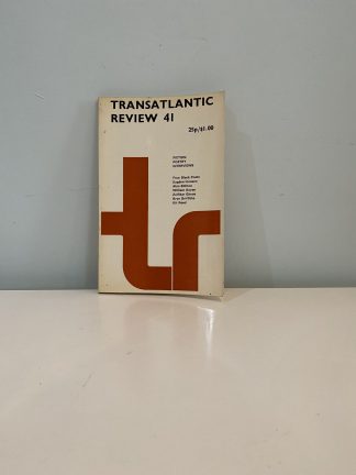VARIOUS - Transatlantic Review Number 41