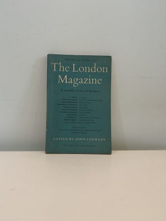 LEHMANN, John - The London Magazine Volume 1 No 1 April 1954