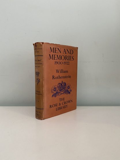 ROTHENSTEIN, William - Men And Memories 1900-1922 Volume 2