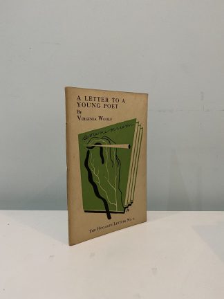 WOOLFE, Virginia - A Letter To A Young Poet